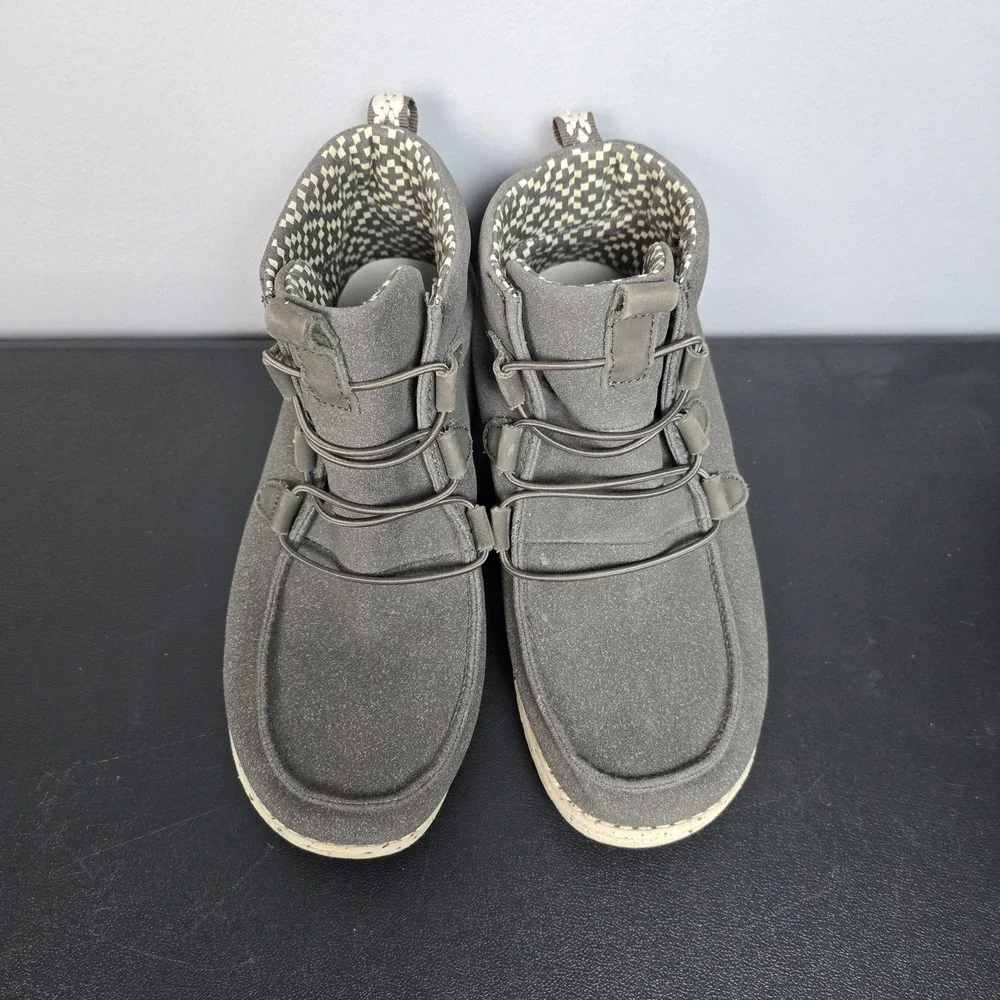 Hey Dude Boots Womens‎ Size 7 Coffee Lea Suede Chukka Ankle Casual Comfort Shoes